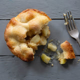 Apple pie with house-made puree and Bramley apple chunks from Prestige Patisserie