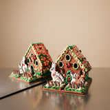 Luxury Easter gingerbread showstopper house handcrafted in North London