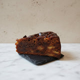 Sticky Toffee Apple Pudding with Bramley apples and glossy set toffee glaze