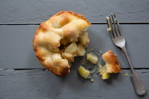 Apple pie with house-made puree and fruit chunks from Prestige Patisserie