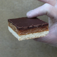 Prestige Patisserie’s handmade millionaire shortbread